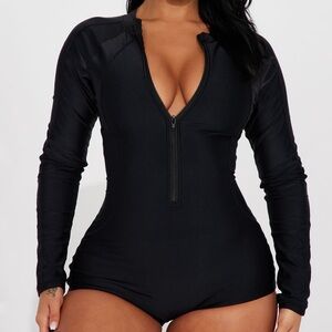 Josephine Long Sleeve 1 Piece Swimsuit